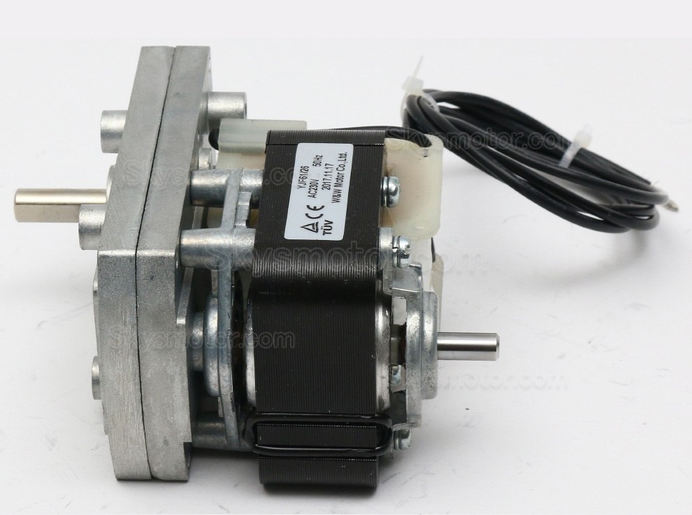 クマトリモーター (隈取り モーター) TT-YJ61 AC 110/220V ギア比 36:1 - 1161:1 スパーギアボックス付き